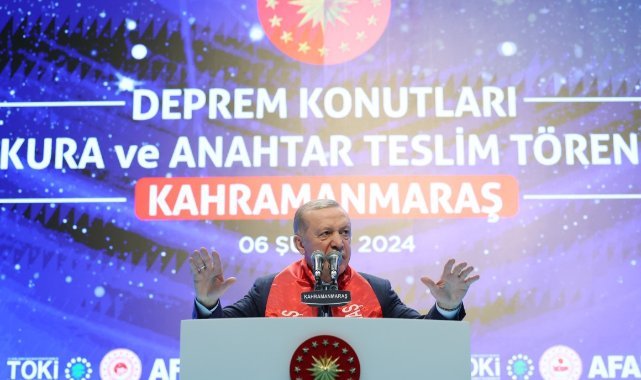 Cumhurbaşkanı Erdoğan: “Yıl sonuna kadar 200 bin konut teslim edeceğiz”