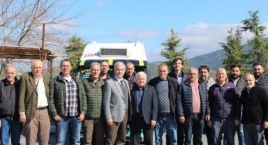 Gökçekaya Çiğlili minibüsçülerin dertlerini dinledi