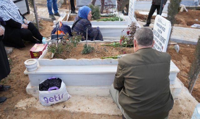 Hakim çiftin mezarları başında yürek yakan feryat: "Kalkın evimize gidelim"