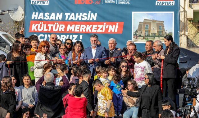 ‘Hasan Tahsin Kültür Merkezi’ görkemli törenle açıldı