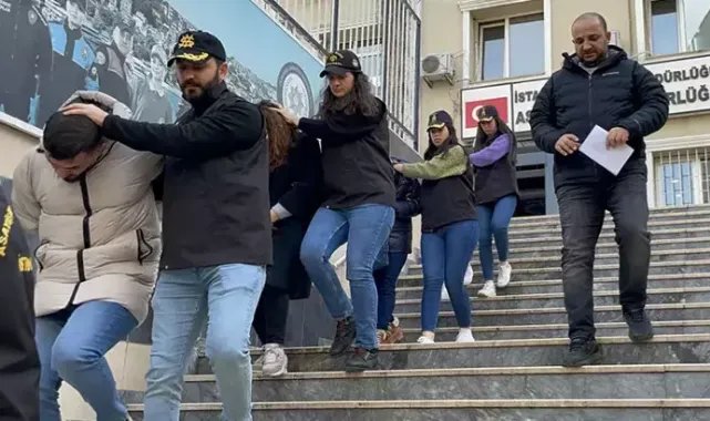 İstanbul'da 1.5 milyon liralık dolandırıcılık: 10 kişi tutuklandı