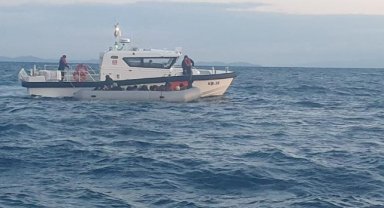 İzmir açıklarında düzensiz göçmen yoğunluğu