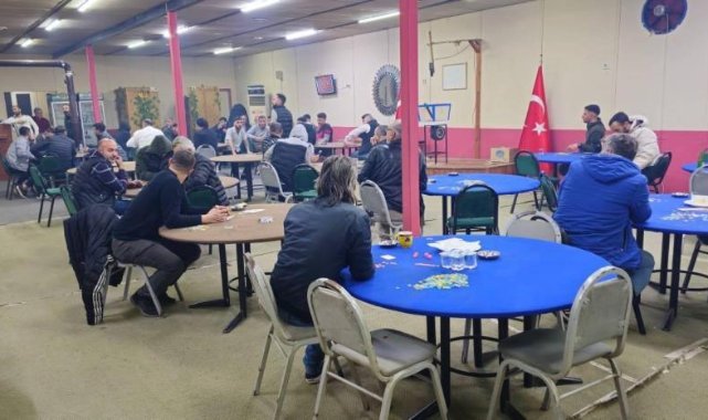 İzmir'de 53 kişiye tombala baskını