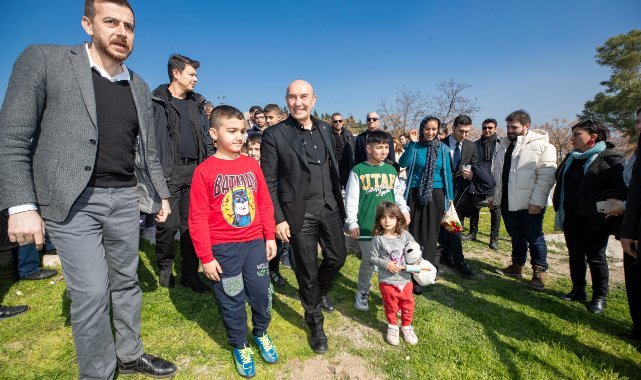 Kadifekale'de Başkan Soyer için bayram gibi bir gün