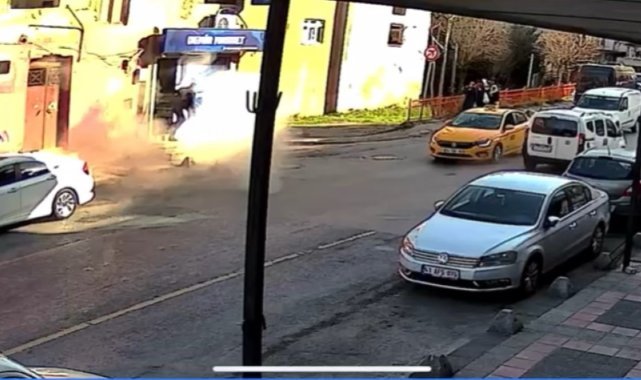 Kağıthane’de korku dolu anlar