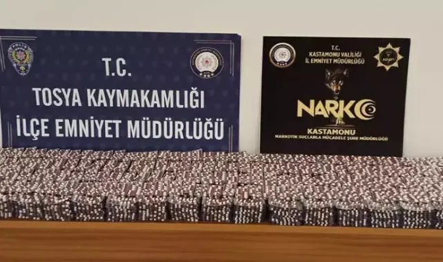Kastamonu'da uyuşturucu operasyonu