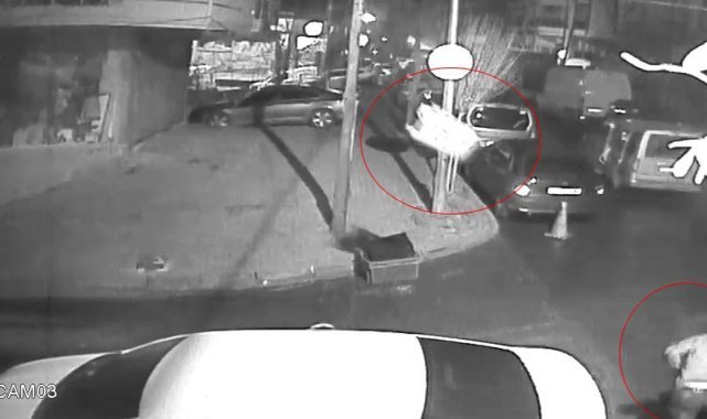 Komşuların sandalye fırlatmasıyla hırsızlar arkadaşlarını unutup kaçtı