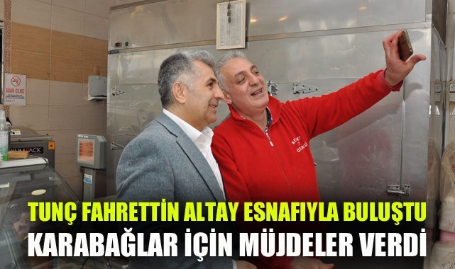 Mehmet Sadık Tunç Fahrettin Altay’da Esnafla buluştu: Kalıcı Çözümler Üretecek Projelere Sahibiz