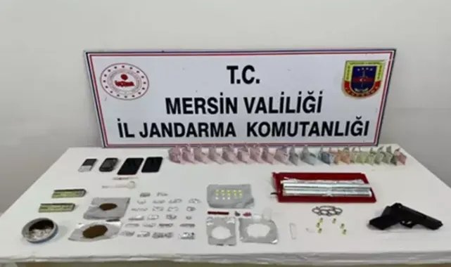 Mersin'de uyuşturucu operasyonu
