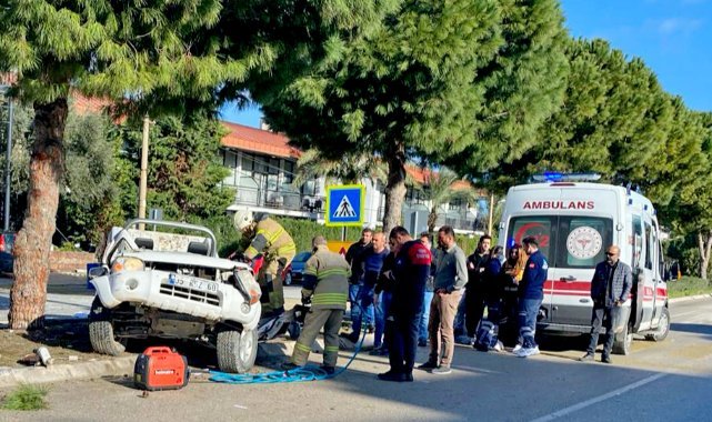 Mıcıra kapılan araç 18 metre sürüklendi, genç sürücü feci şekilde öldü