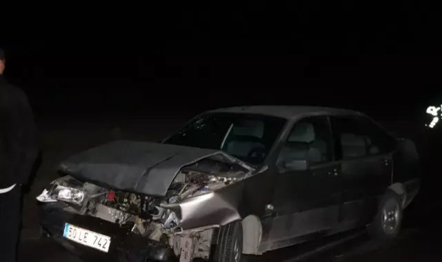 Nevşehir'de 3 otomobil zincirleme kazaya karıştı