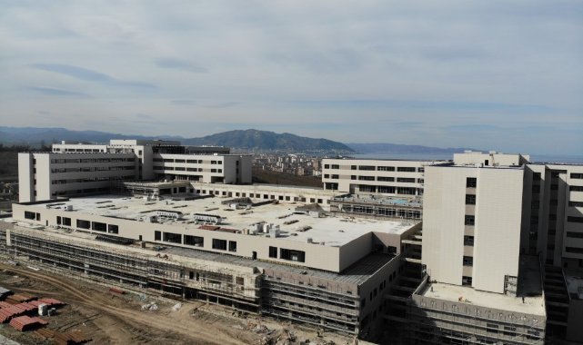Ordu Şehir Hastanesi inşaatı yüzde 93’e ulaştı