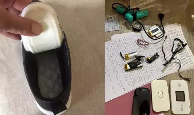 Sınavlarda kullanılacak kopya düzenekleri ele geçirildi