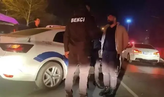 Şişli'de polis kavgayı havaya ateş açarak durdurdu