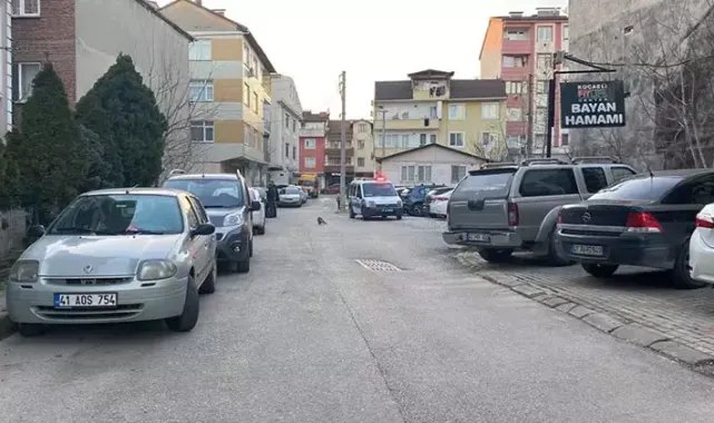 Sokak üzerinde park halindeki çok sayıda aracı çizdiler