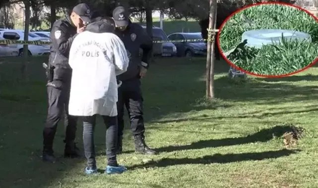 Sultangazi'de parktaki cenini düşük yapan kadın gömmüş