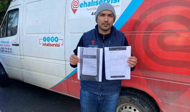 Tamire bıraktıkları araca gelen trafik cezasıyla şoke oldular