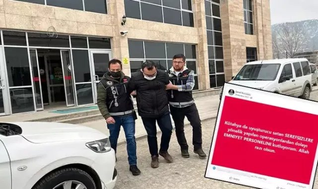 Uyuşturucu satıcılarına ‘vatan haini’ paylaşımında bulunmuştu; üçüncü kez uyuşturucuyla yakalandı