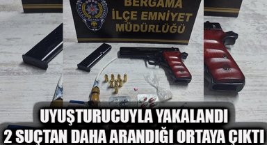 Uyuşturucuyla yakalandı, 2 suçtan daha arandığı ortaya çıktı
