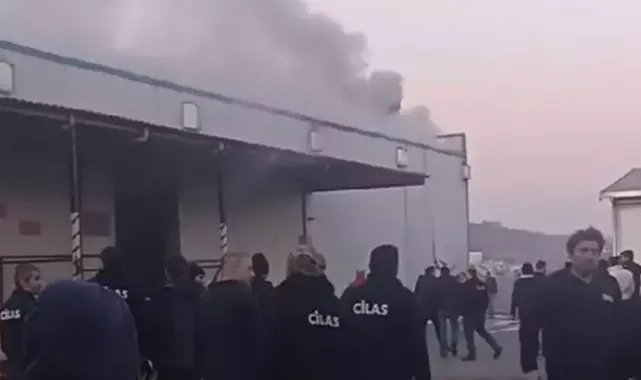Zonguldak’ta kauçuk fabrikasında yangın