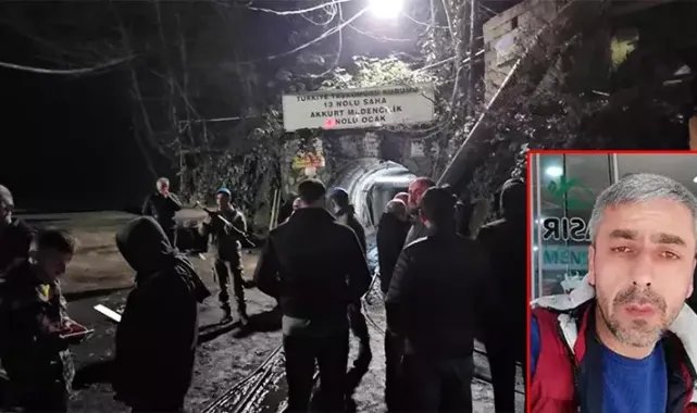 Zonguldak'ta maden ocağında göçük