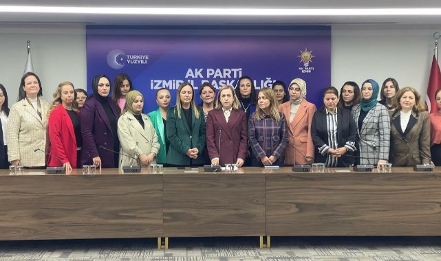 AK Parti İzmir Kadın Kolları’ndan 8 Mart Dünya Kadınlar günü açıklaması