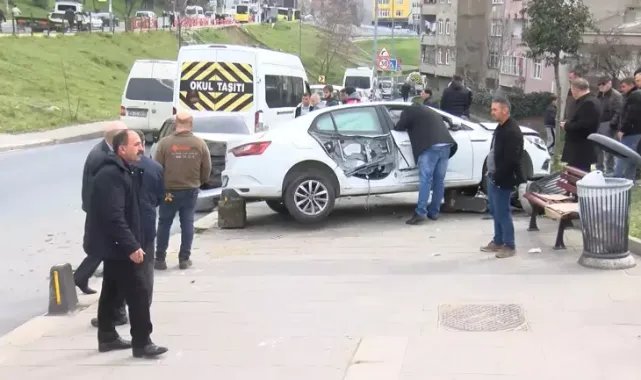 Bağcılarda zincirleme kaza