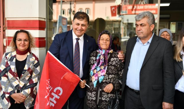 Başkan Cemil Tugay Kiraz'dan destek istedi