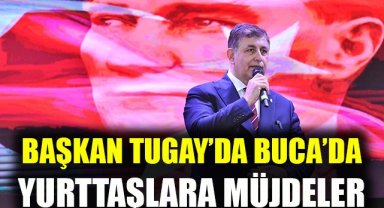 Başkan Tugay Buca'da yurttaşlara umut oldu