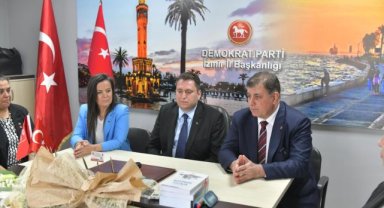 Başkan Tugay’dan Demokrat Partili rakibine nezaket ziyareti