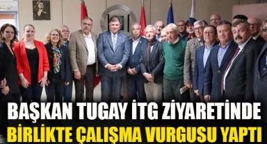Başkan Tugay: Demokratik kitle örgütleriyle çalışmayı önemsiyoruz