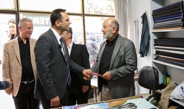 CHP'li aday Ömer Eşki, doğa ile uyumlu bir Bornova için çalışacaklarını söyledi