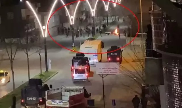 DEM Parti'nin seçim lokali açılışı sonrası çıkan olaylarda 2 gözaltı