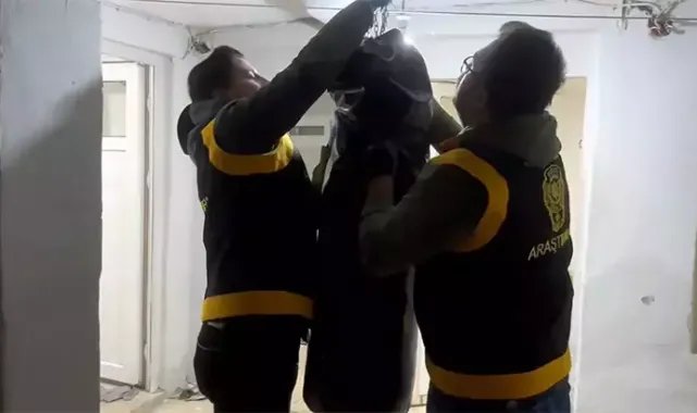 Evdeki boks torbasından 40 bin uyuşturucu hap çıktı