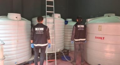 İzmir merkezli kaçakçılık operasyonu: 15 bin litre etil alkol ele geçirildi