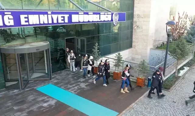 Kamuyu 4 milyon 200 bin lira zarara uğratan 9 şüpheliye gözaltı