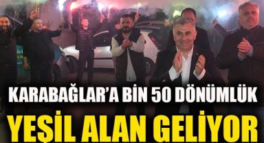 Karabağlar bin 50 dönümlük yeşil alana kavuşacak: Poligon İzmir Bahçesi ve Yenitepe İzmir Bahçesi geliyor
