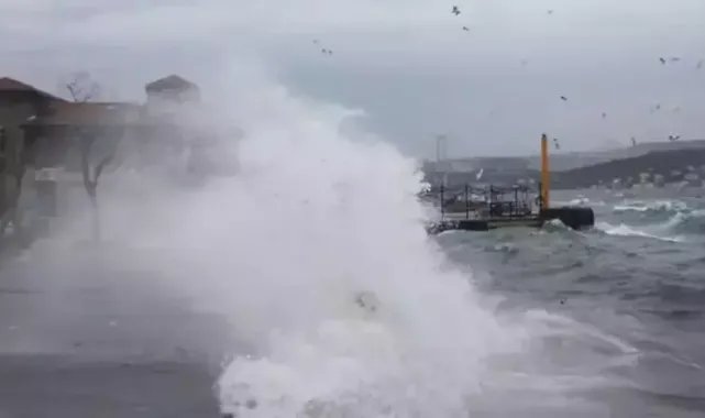 Marmara için 'fırtına' uyarısı