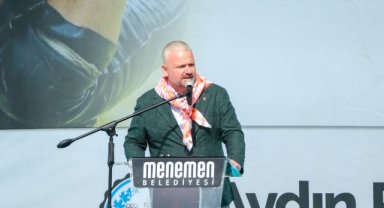 Menemen'de pehlivanlar geçidi