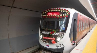 Narlıdere Metrosu'nda Kaymakamlık İstasyonu da açıldı