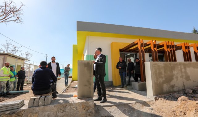 Onur Mahallesi’nde inşa edilen anaokulunda sona gelindi