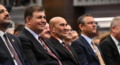 Özgür Özel,Tunç  Soyer, Cemil Tuğay ilk kez aynı karede