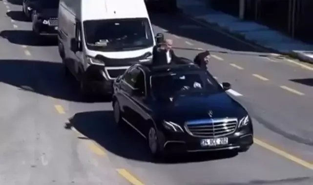 Pendik'te muhtar adayının çakarlı konvoyuna ceza