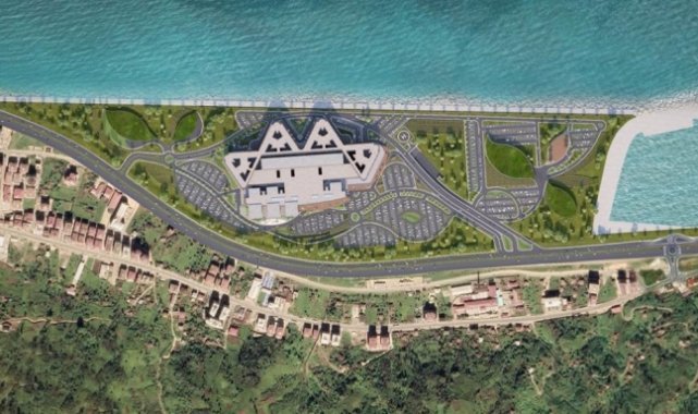 Rize Şehir Hastanesi’nin dolgu çalışmalarında sona gelindi