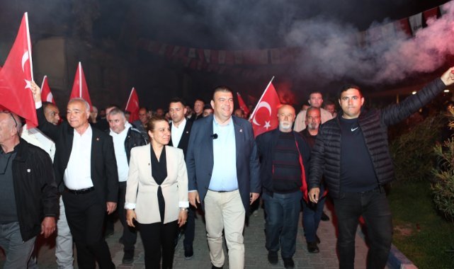 Sığacık’ta İsmail Yetişkin coşkusu