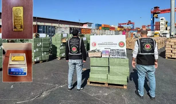 Ticaret Bakanlığı: 112,4 milyon lira değerinde uyuşturucu, gümrük kaçağı altın ve eşya ele geçirildi