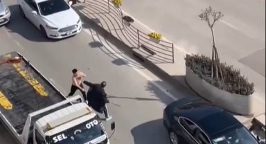 Yalova’da sopalarla trafik kavgası