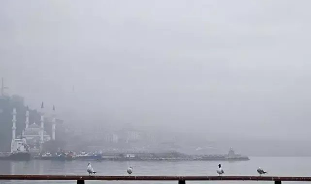 Zonguldak'ta yoğun sis etkili oldu