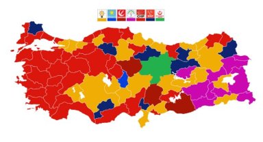2024 Yerel Seçim Sonuçları! İşte Türkiye Geneli 31 Mart İl İl Yerel Seçim Sonuçları