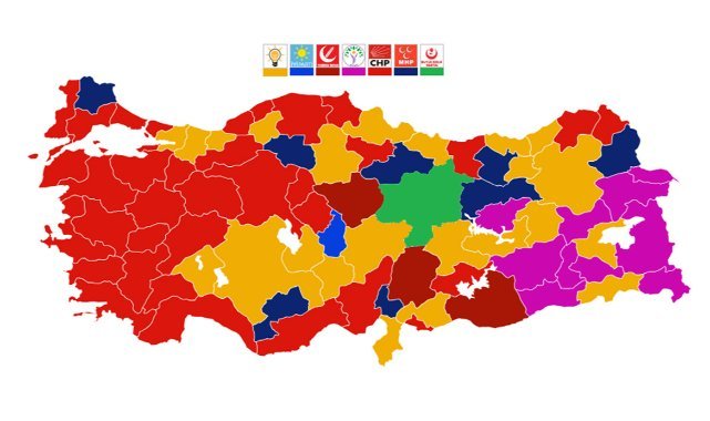 2024 Yerel Seçim Sonuçları! İşte Türkiye Geneli 31 Mart İl İl Yerel Seçim Sonuçları